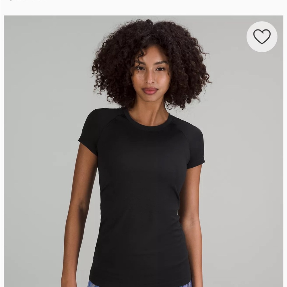 Lululemon Swiftly Tech Short-Sleeve Shirt 2.0
Hip Length, Size 16, Black.